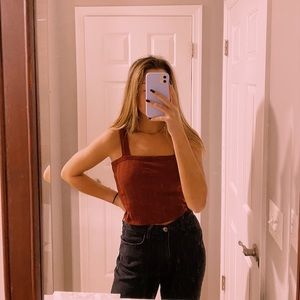 American Eagle Crop Top